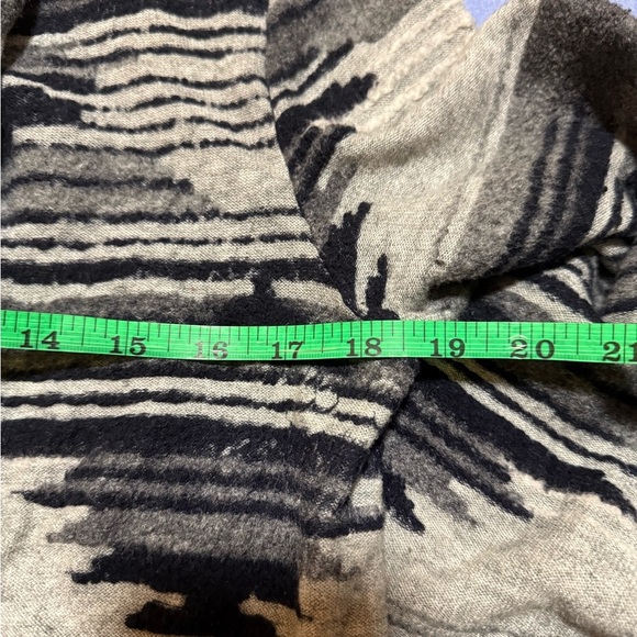 Lucky Brand Cozy Striped Open Front Cardigan - Picture 3 of 5